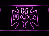 Hot Rod Garage (2) LED Neon Sign Electrical - Purple - TheLedHeroes