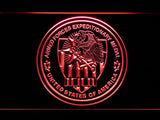 Armed Forces Expeditionary Medal LED Neon Sign Electrical - Red - TheLedHeroes