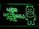 Where the Wild Things Are LED Neon Sign USB - Green - TheLedHeroes