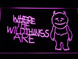 Where the Wild Things Are LED Neon Sign Electrical - Purple - TheLedHeroes