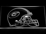 Green Bay Packers Helmet LED Sign - White - TheLedHeroes