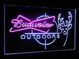 Budweiser Outdoors Deer Dual Color LED Sign -  - TheLedHeroes