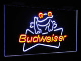 Budweiser Frog Dual Color LED Sign - Normal Size (12x8.5in) - TheLedHeroes