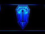 U.S. Army Infantry Follow Me LED Neon Sign USB - Blue - TheLedHeroes