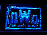 New World Order (professional wrestling) LED Neon Sign Electrical - Blue - TheLedHeroes
