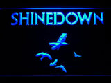 Shinedown (3) LED Neon Sign USB - Blue - TheLedHeroes