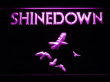 Shinedown (3) LED Neon Sign Electrical - Purple - TheLedHeroes