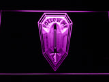FREE U.S. Army Infantry Follow Me LED Sign - Purple - TheLedHeroes