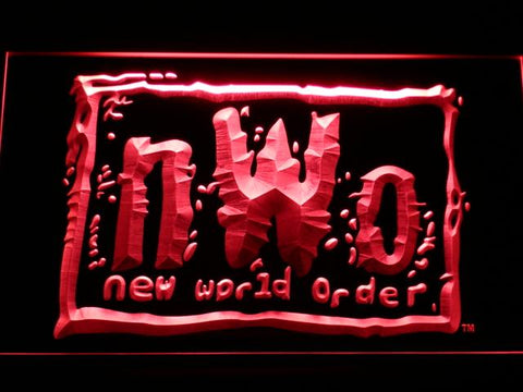 New World Order (professional wrestling) LED Neon Sign Electrical - Red - TheLedHeroes