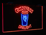 Guinness Draught Ale Dual Color LED Sign - Normal Size (12x8.5in) - TheLedHeroes