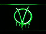 V for Vendetta LED Neon Sign Electrical - Green - TheLedHeroes