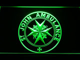 St John Ambulance LED Neon Sign Electrical - Green - TheLedHeroes
