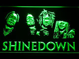 Shinedown (2) LED Neon Sign USB - Green - TheLedHeroes
