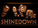 Shinedown (2) LED Neon Sign USB - Orange - TheLedHeroes