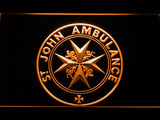 St John Ambulance LED Neon Sign Electrical - Orange - TheLedHeroes