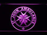 FREE St John Ambulance LED Sign - Purple - TheLedHeroes