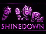 Shinedown (2) LED Neon Sign USB - Purple - TheLedHeroes