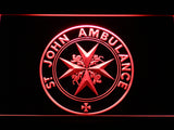 FREE St John Ambulance LED Sign - Red - TheLedHeroes