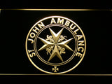 FREE St John Ambulance LED Sign - Yellow - TheLedHeroes