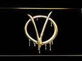 V for Vendetta LED Neon Sign Electrical - Yellow - TheLedHeroes