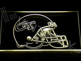 Georgia Tech Yellow Jackets LED Neon Sign Electrical - Yellow - TheLedHeroes