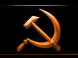 FREE Hammer and Sickle  LED Sign - Orange - TheLedHeroes