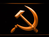 Hammer and Sickle  LED Neon Sign Electrical - Orange - TheLedHeroes