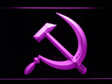 Hammer and Sickle  LED Neon Sign USB - Purple - TheLedHeroes