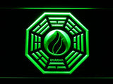 LOST Dharma Sign (3) LED Neon Sign USB - Green - TheLedHeroes