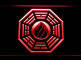 LOST Dharma Sign (3) LED Neon Sign USB - Red - TheLedHeroes