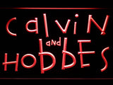 Calvin and Hobbes LED Neon Sign Electrical - Red - TheLedHeroes