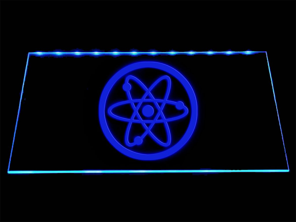 Fallout Advanced Systems Symbol LED Neon Sign Electrical - Blue - TheLedHeroes
