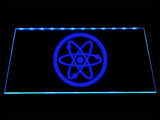 Fallout Advanced Systems Symbol LED Neon Sign Electrical - Blue - TheLedHeroes
