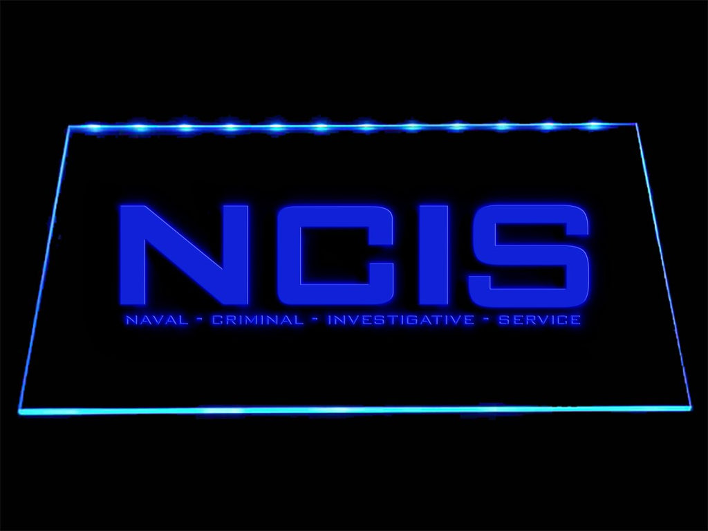 NCIS LED Neon Sign USB - Blue - TheLedHeroes