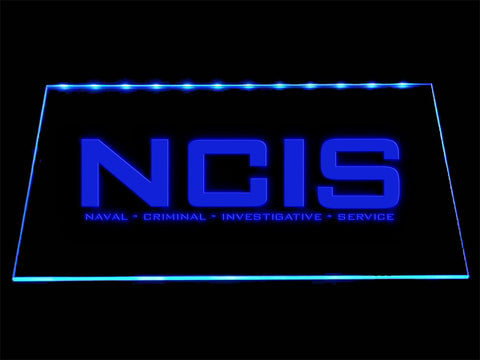 NCIS LED Neon Sign Electrical - Blue - TheLedHeroes