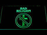 Bad Religion LED Neon Sign Electrical - Green - TheLedHeroes