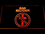 Bad Religion LED Neon Sign USB - Orange - TheLedHeroes