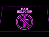 Bad Religion LED Neon Sign USB - Purple - TheLedHeroes