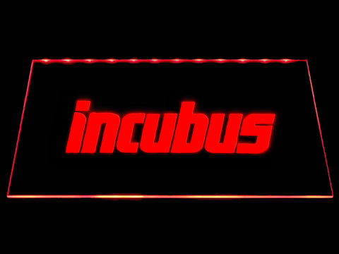 FREE Incubus LED Sign - Red - TheLedHeroes