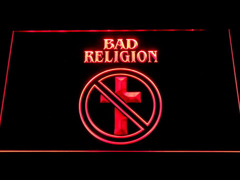 Bad Religion LED Neon Sign USB - Red - TheLedHeroes