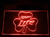 Miller Shamrock LED Neon Sign Electrical - Red - TheLedHeroes