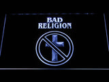 Bad Religion LED Neon Sign USB - White - TheLedHeroes