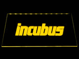 Incubus LED Neon Sign USB - Yellow - TheLedHeroes