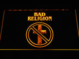 Bad Religion LED Neon Sign USB - Yellow - TheLedHeroes