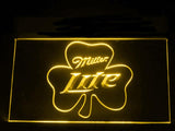 Miller Shamrock LED Neon Sign Electrical - Yellow - TheLedHeroes