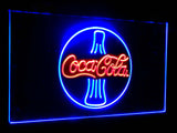 Coca Cola Coke Bottle Dual Color LED Sign - Normal Size (12x8.5in) - TheLedHeroes