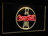 Coca Cola Coke Bottle Dual Color LED Sign - Normal Size (12x8.5in) - TheLedHeroes