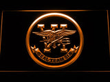Navy SEAL Team Six LED Neon Sign Electrical - Orange - TheLedHeroes