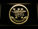 FREE Navy SEAL Team Six LED Sign - Yellow - TheLedHeroes