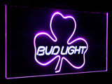 Bud Light Shamrock Dual Color LED Sign -  - TheLedHeroes